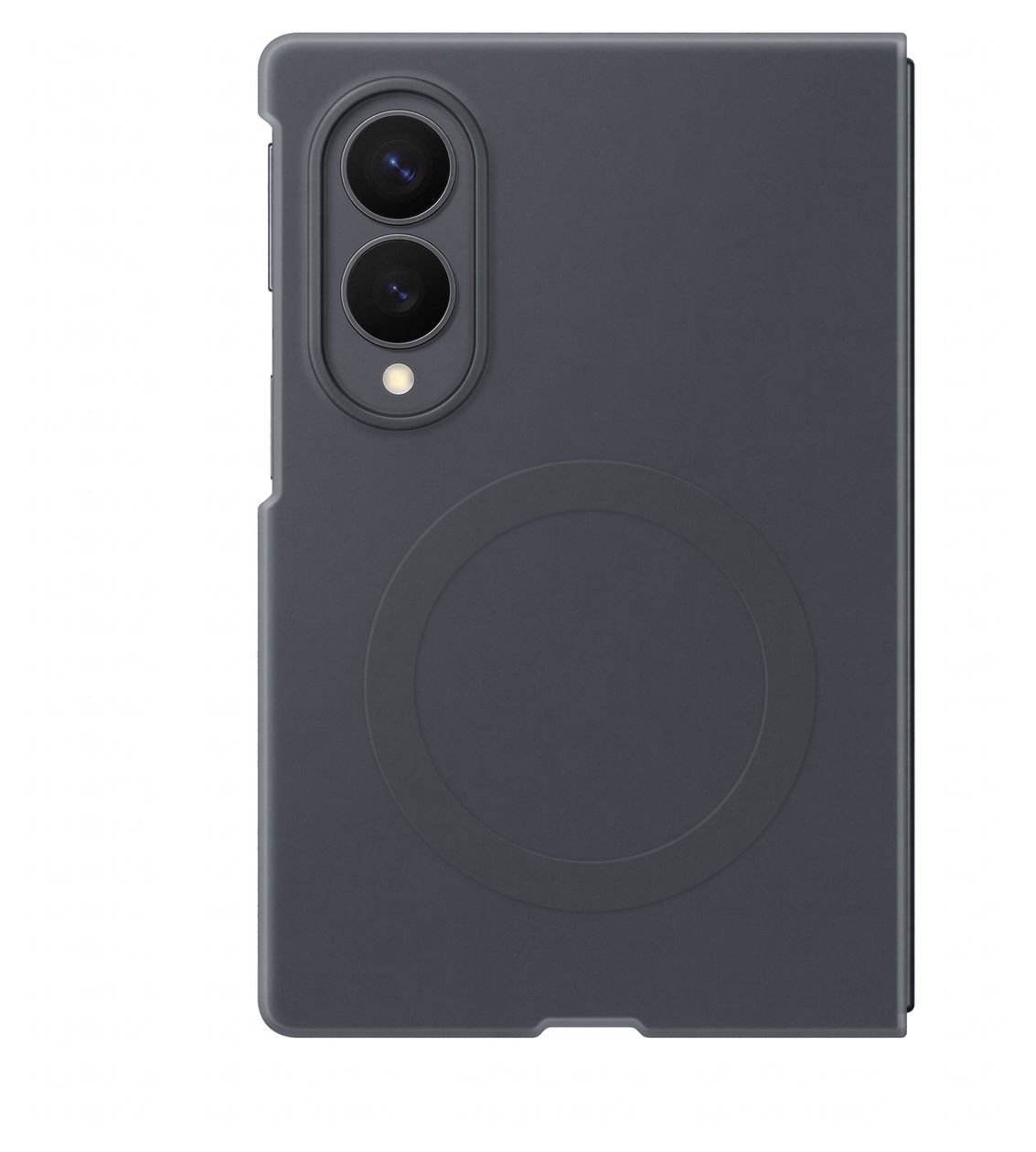 Slim Magnet Case Cover für Samsung Z Fold8  (Schwarz) 
