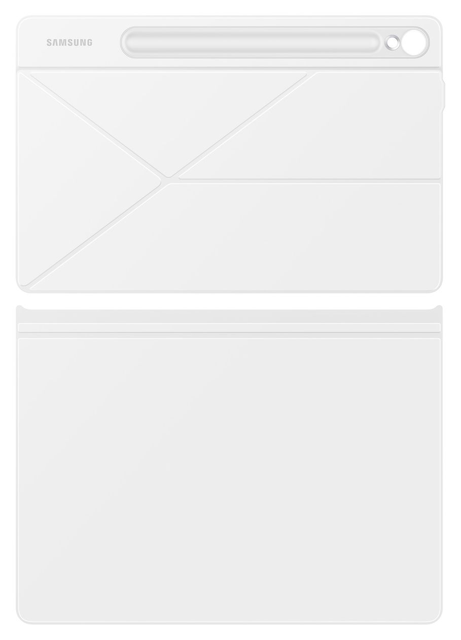 Smart Book Cover für Samsung Galaxy Tab S9/S9 FE/S10 FE/S10 Lite bis 27,9 cm (11") (Weiß) 