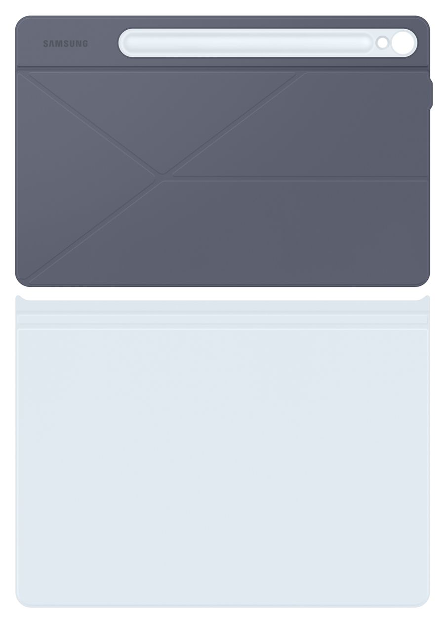 Smart Book Cover Folio für Samsung Galaxy Tab S9, Galaxy Tab S9 FE, Galaxy Tab S10 FE, Galaxy Tab S10 Lite bis 27,9 cm (11") Kratzresistent (Blau) 