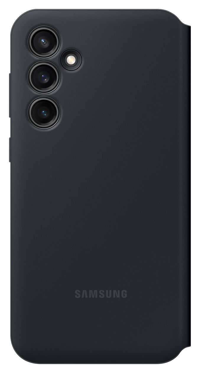 Smart View Wallet Case Geldbörsenhülle für Samsung Galaxy S23FE  (Schwarz) 