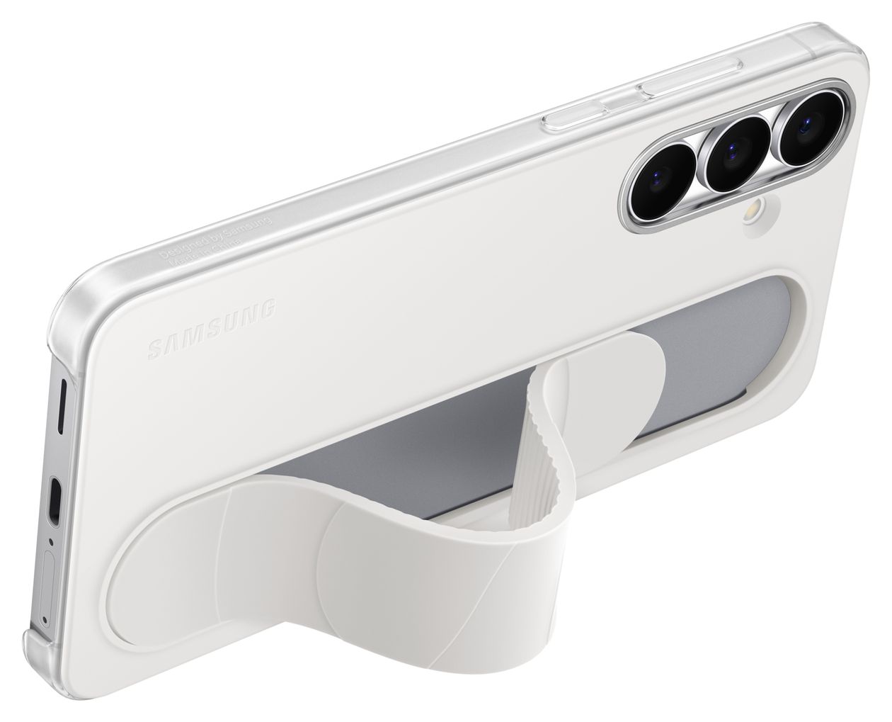 Standing Grip Case für Samsung  (Weiß) 