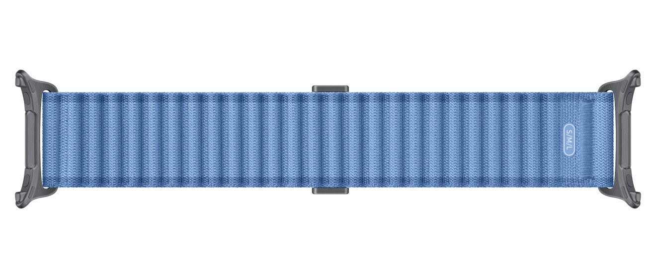 Trail Band Armband  52 mm Samsung Galaxy Watch Ultra2  (Blau) 