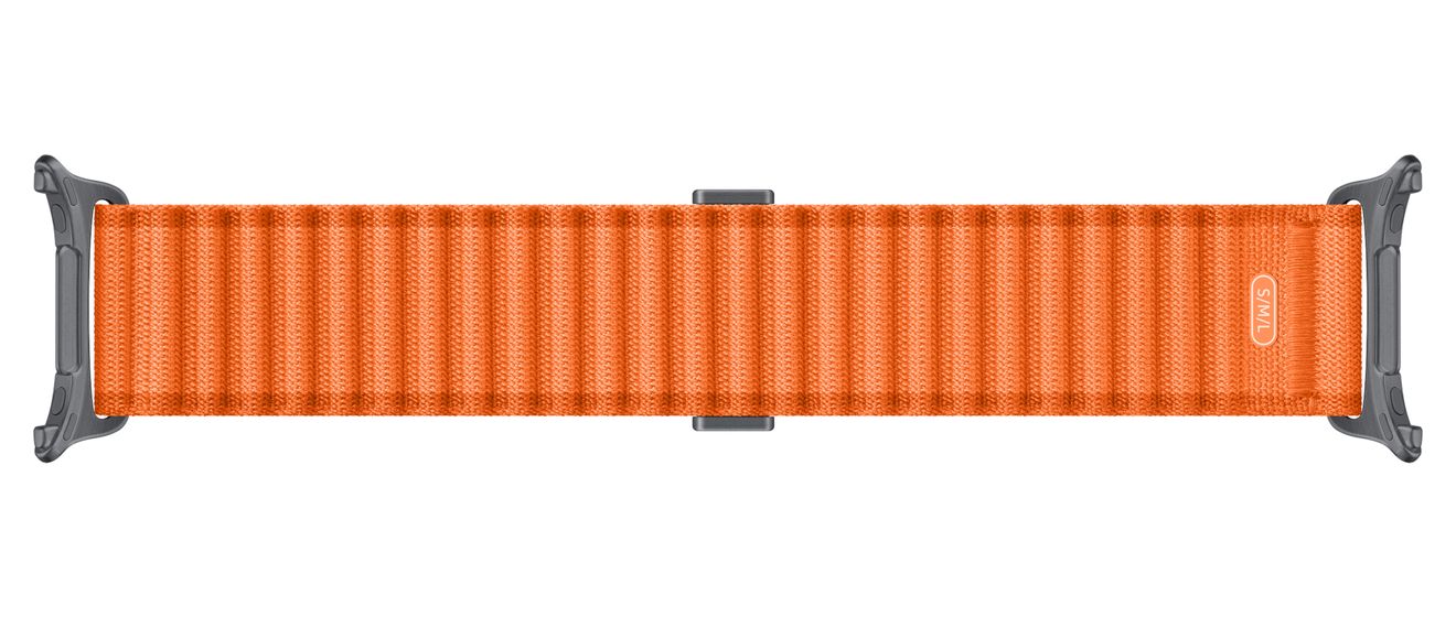Trail Band Armband  52 mm Samsung Galaxy Watch Ultra2  (Orange) 