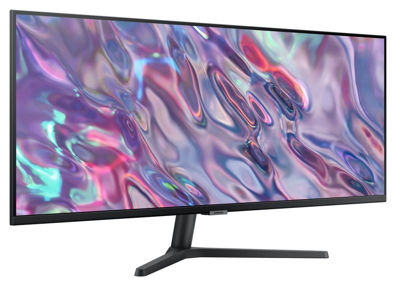 ViewFinity LS34C500GAUXEN Quad HD Monitor 86,4 cm (34 Zoll) 21:9 5 ms 300 cd/m²  (Schwarz) 