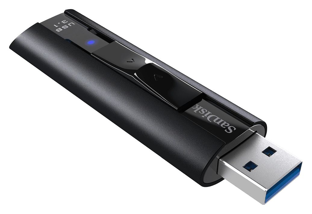 Extreme Pro USB Typ-A Stick 128 GB  (Schwarz) 