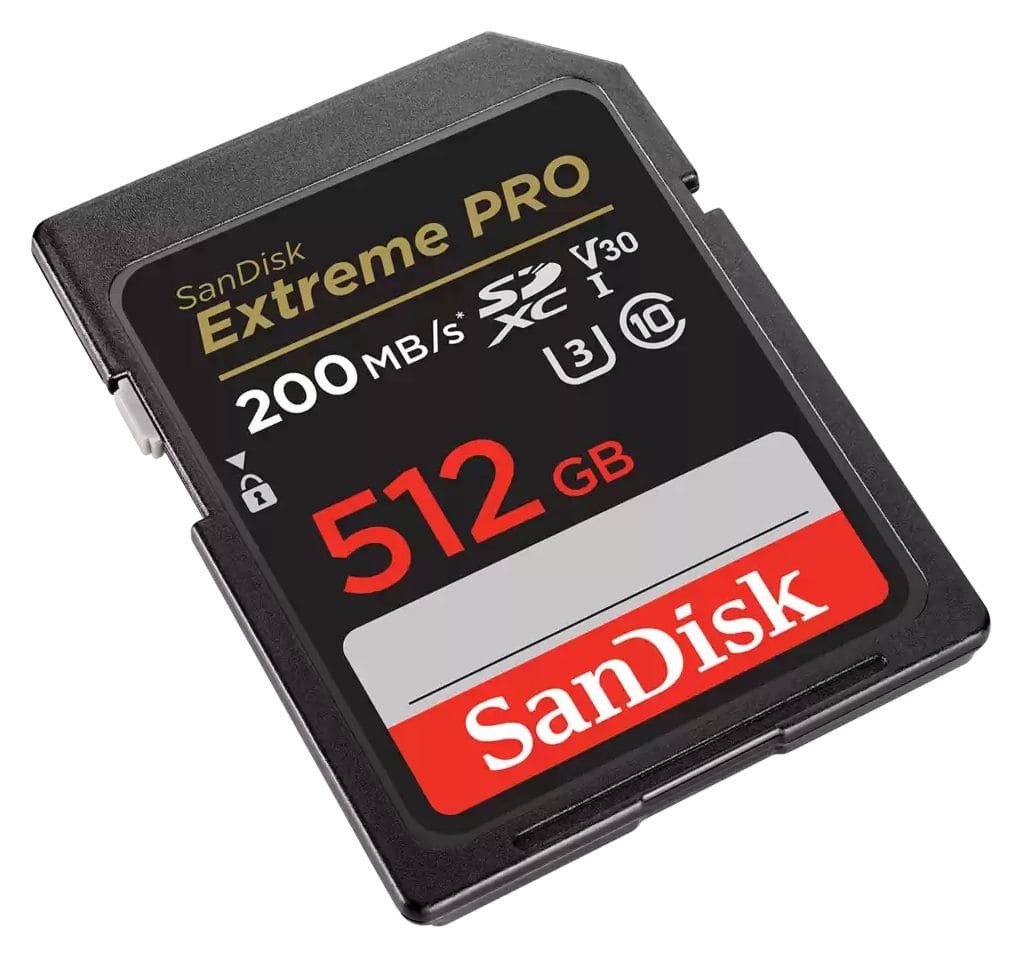 Extreme Pro SDXC Speicherkarte 512 GB Class 3 (U3) Klasse 10 
