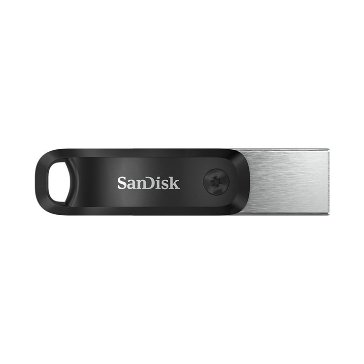 iXpand Go USB Type-A / Lightning Stick 128 GB  (Schwarz, Silber) 