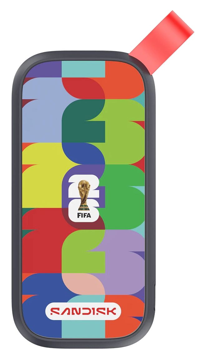 Portable FIFA World Cup 2026 Edition 1 TB SSD  (Mehrfarbig) 