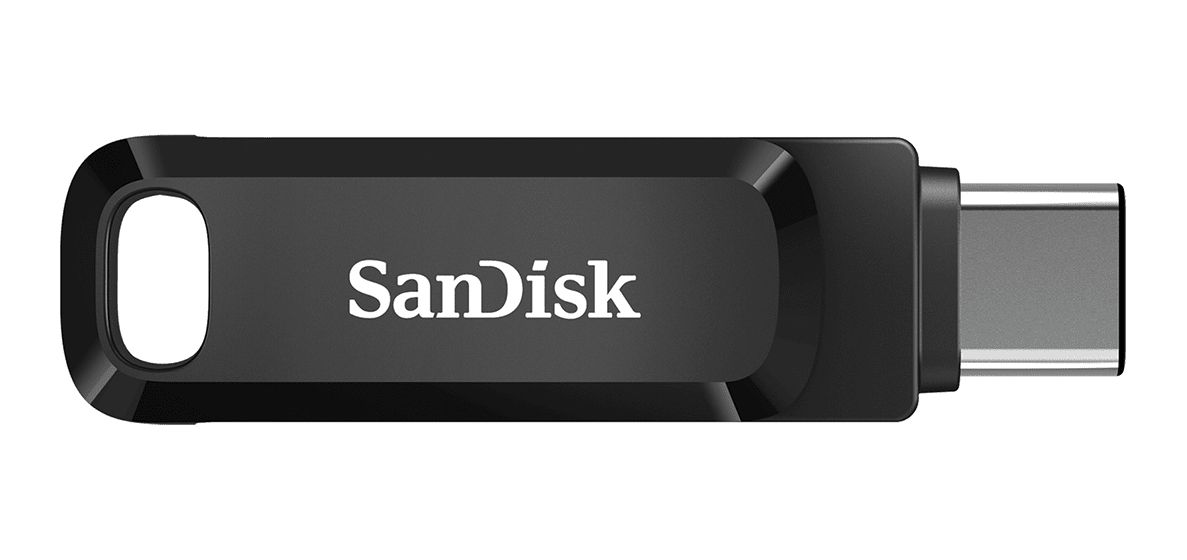 Ultra Dual Drive USB Type-A / USB Type-C Stick 128 GB  (Schwarz, Silber) 