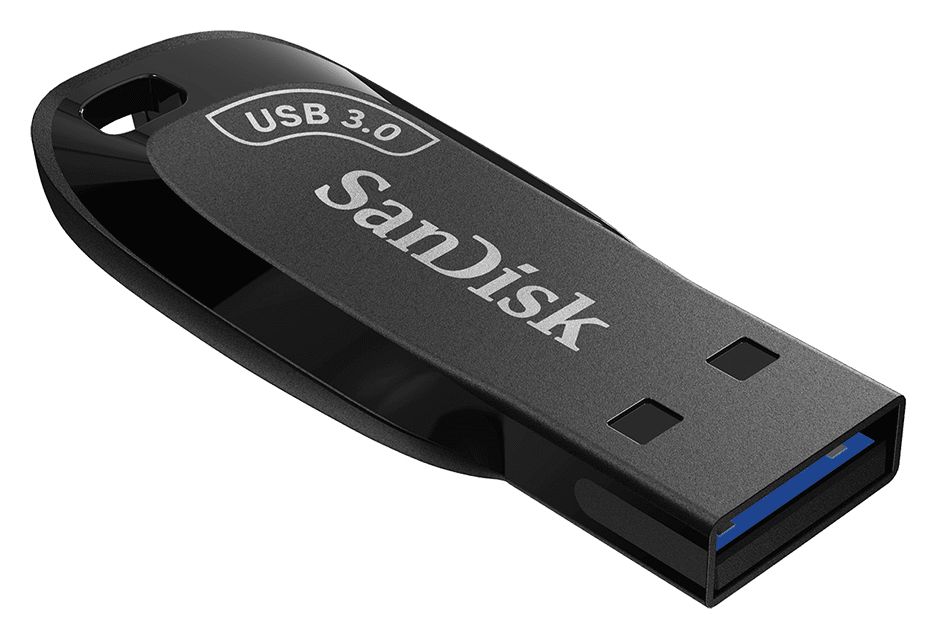 Ultra Shift USB 3.0 USB Typ-A Stick 32 GB  (Schwarz) 