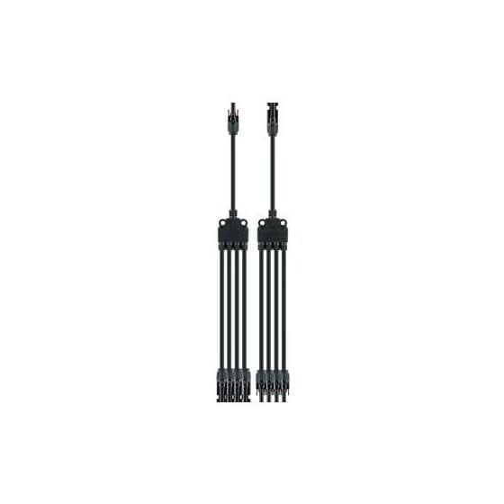 MC4 4in1 Adapterkabel Set 35 cm 
