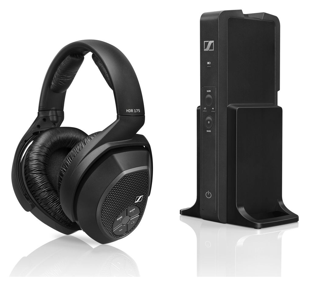 RS175 Over Ear Kopfhörer kabellos  (Schwarz) 