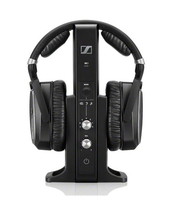 RS195-U Over Ear Kopfhörer kabellos 18 h Laufzeit  (Schwarz) 