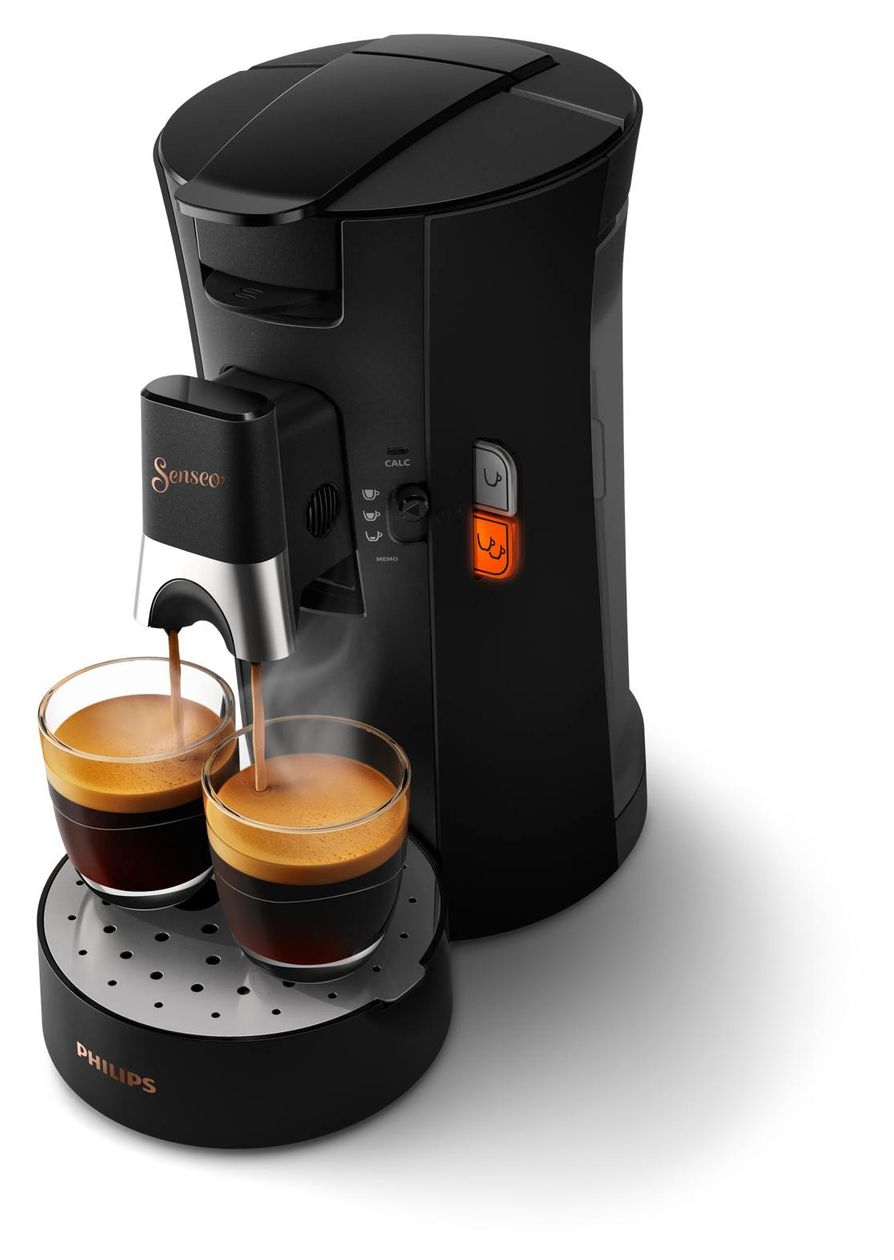 CSA240/60 Senseo Select Kaffeepad Maschine  (Schwarz) 