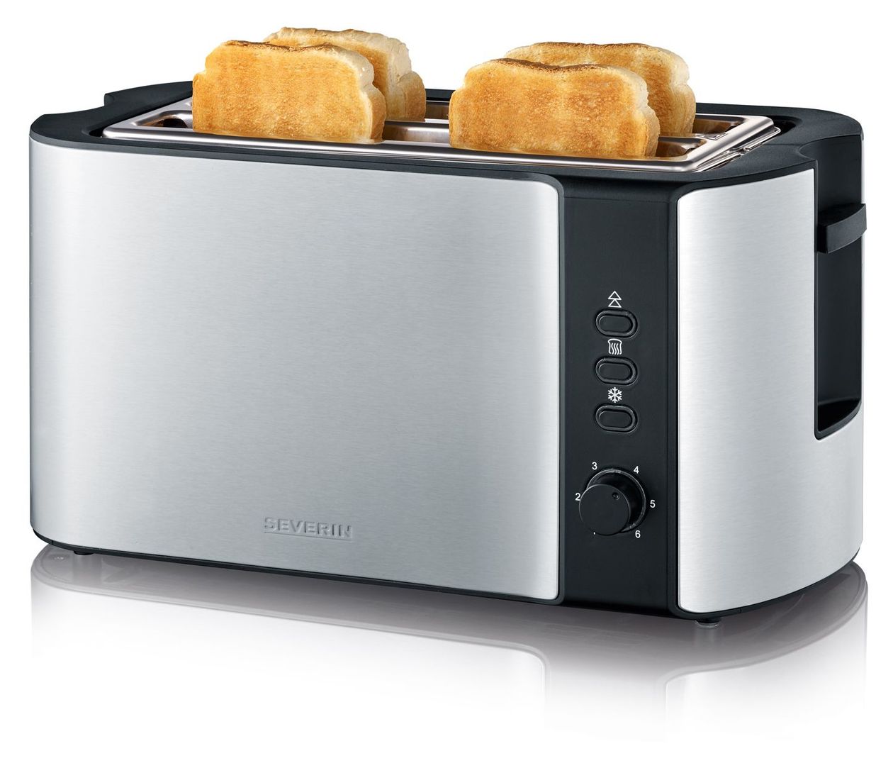 AT2590 Toaster 1400 W 2 Scheibe(n)  (Schwarz, Silber) 