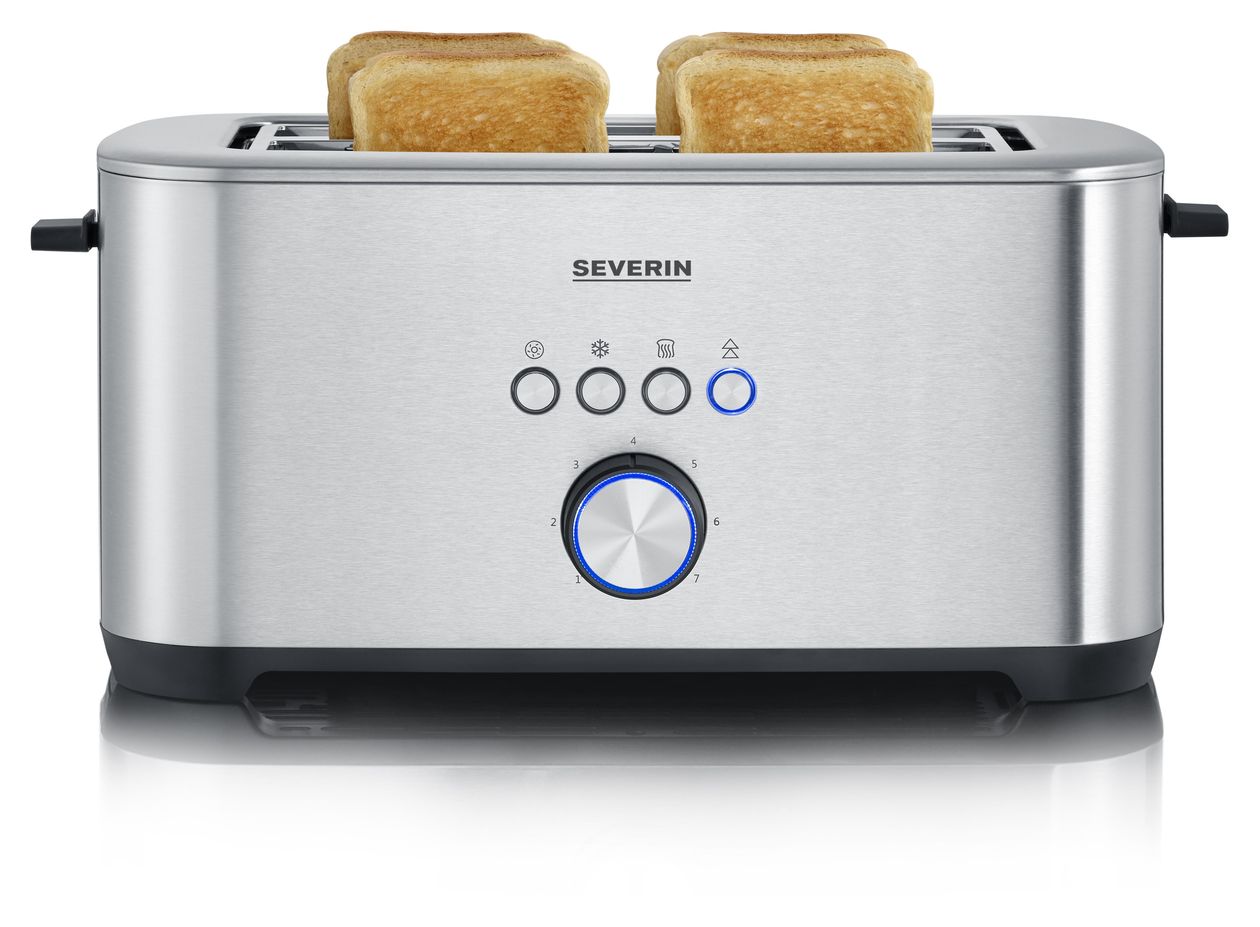 AT2621 Toaster 1400 W 4 Scheibe(n) 7 Stufen  (Schwarz, Edelstahl) 