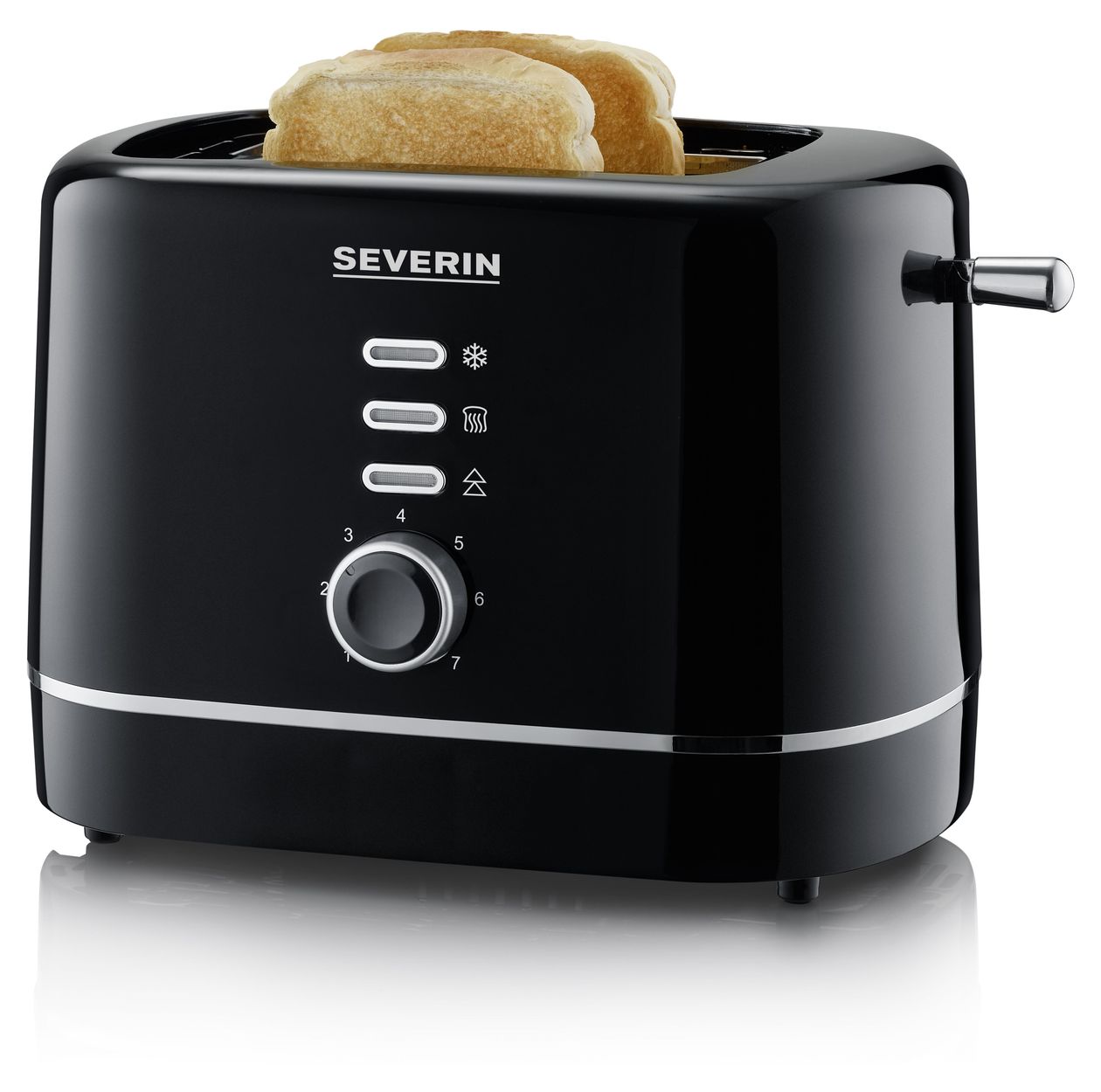 AT4321 Toaster 850 W 2 Scheibe(n) 7 Stufen  (Schwarz) 
