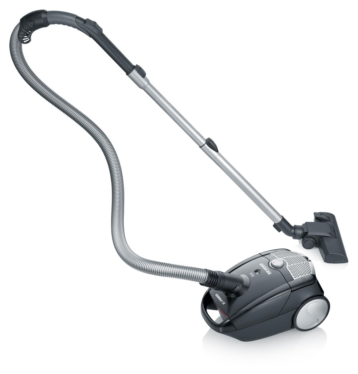 BC7030 Bodenstaubsauger mit Staubbeutel 750 W  (Schwarz, Grau) 