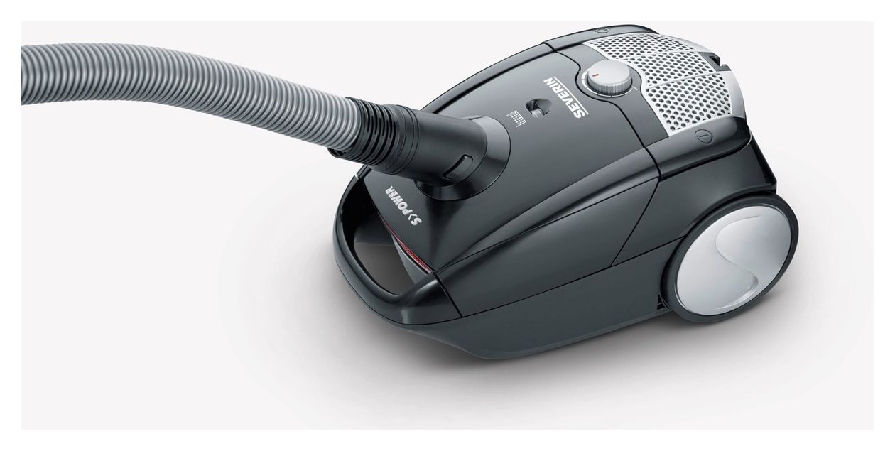 BC9588 Bodenstaubsauger mit Staubbeutel 750 W  (Schwarz, Grau) 