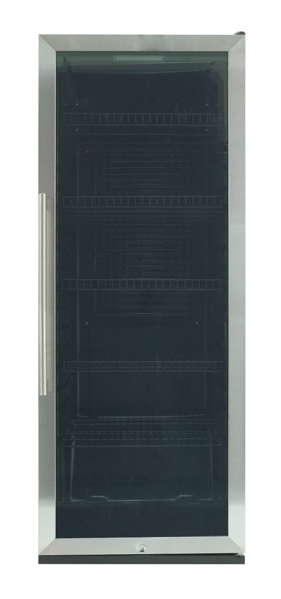 FKS8841 241 l / Tischkühlschrank EEK: C 449 kWh Jahr  (Schwarz, Edelstahl) 