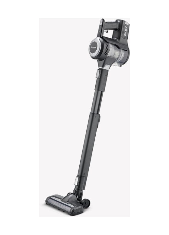 HV7155 Handstaubsauger Beutellos bis 40 min Laufzeit 21,6 V  (Schwarz, Silber) 