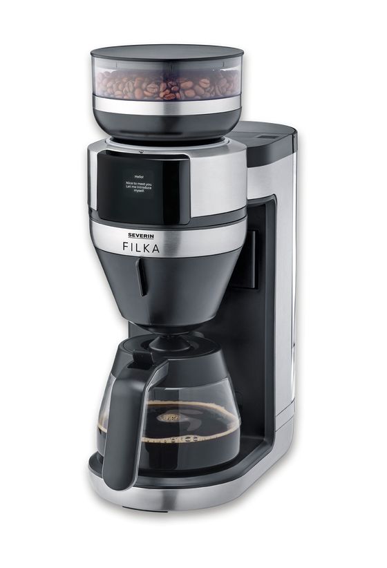 KA4852 1 Tassen Filterkaffeemaschine  (Schwarz, Silber) 