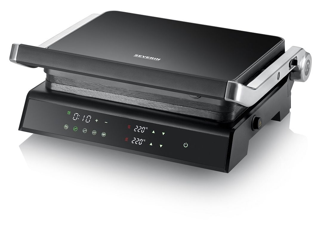 KG2399 1800 W mit 300 x 220 mm Fläche  (Schwarz, Edelstahl) 