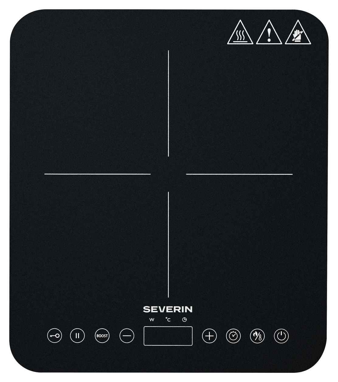 KP1025 31 cm Induktions Kochfeld/Herdplatte 1 Zone(n) 