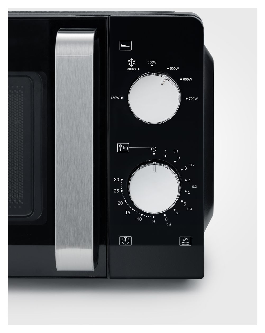 MW7886 Freistehende Mikrowelle 700 W Größe: klein  (Schwarz) 