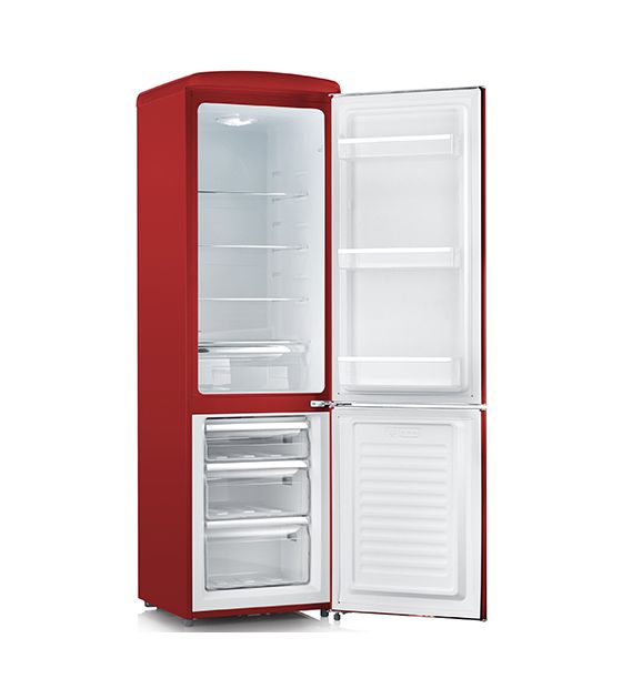 RKG8917 181 l / 63 l Kühl-Gefrierkombi freistehend 162 kWh Jahr  (Rot) 