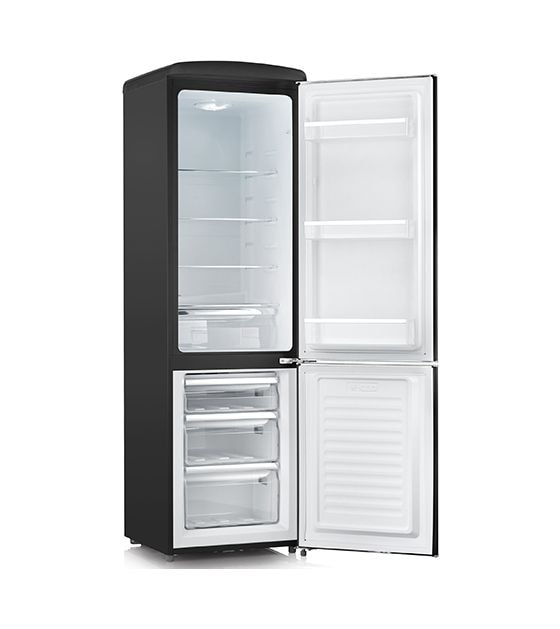 RKG8918 181 l / 63 l Kühl-Gefrierkombi freistehend 162 kWh Jahr  (Schwarz) 