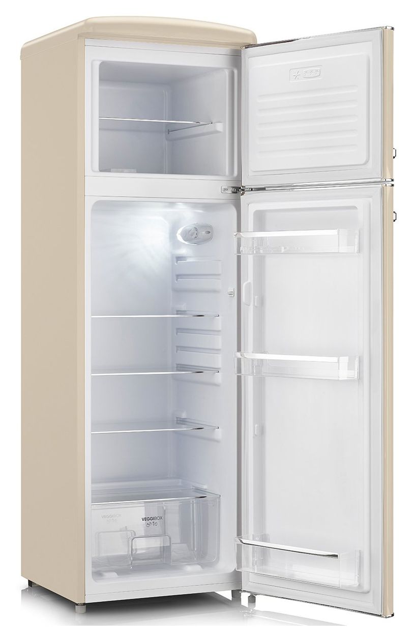 RKG8985 194 l / 52 l Kühl-Gefrierkombi freistehend 151 kWh Jahr  (Cremefarben) 