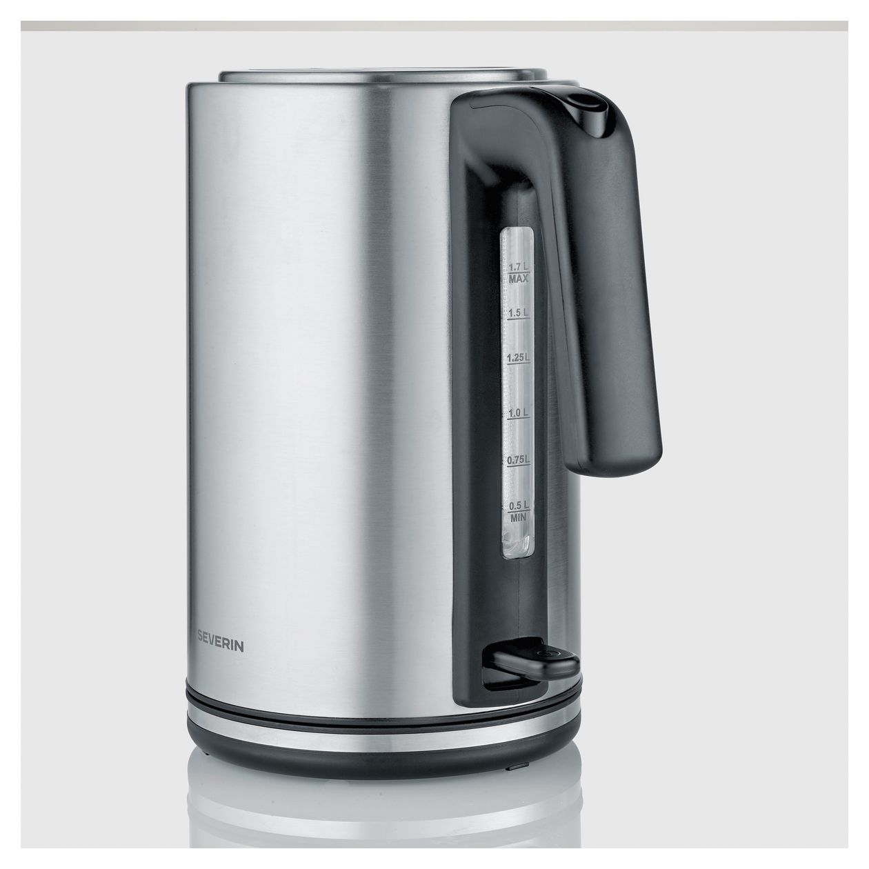 WK3449 1,7 l Wasserkocher 2400 W  (Schwarz, Silber) 