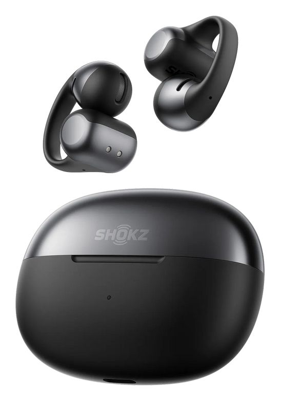 OpenDots 2 In-Ear Bluetooth Kopfhörer kabellos 10 h Laufzeit IP54  (Schwarz) 
