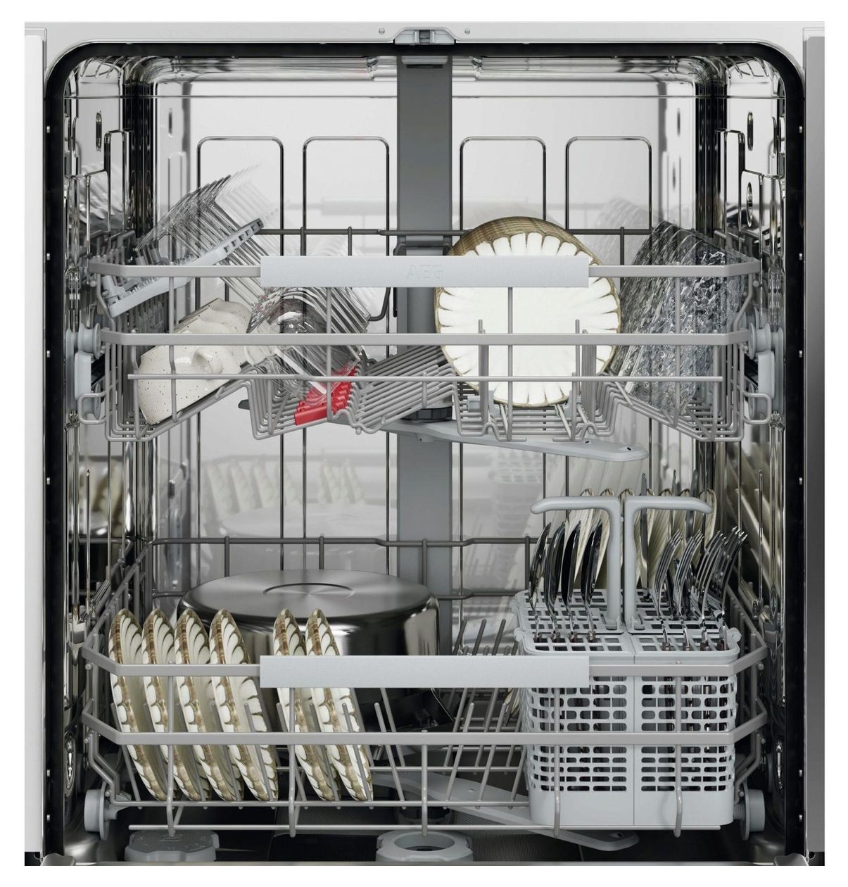 Serie 7000 GT7200B1SGM 60 cm Geschirrspüler teilintegriert (ohne Front) Leise 13 Maßgedecke aquaStop Funktion 