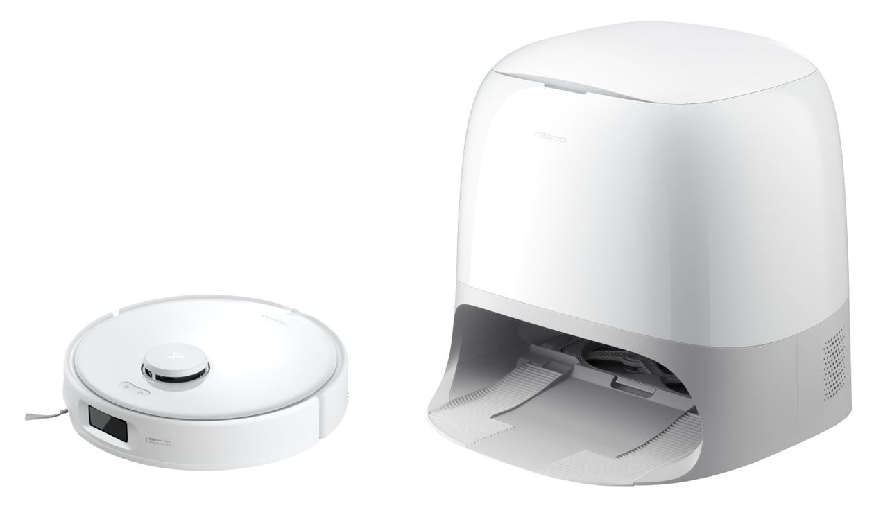 Qrevo Curv 5A1 Saugroboter nass/trocken 190 min Akku  (Schwarz, Weiß) 