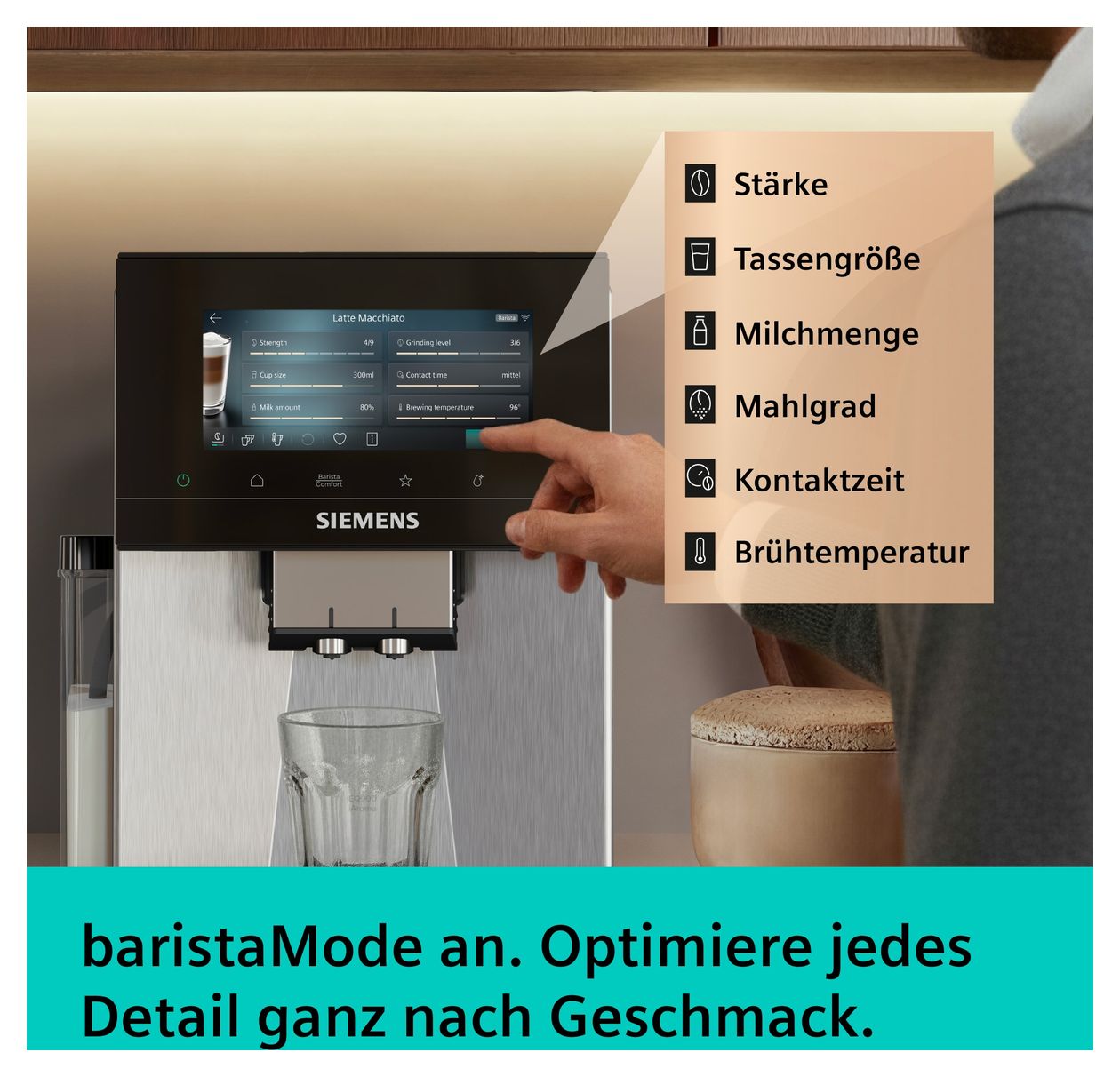 EQ900 TQ923E83 iAroma Kaffeevollautomat 19 bar 2,3 l 375 g  (Edelstahl) 