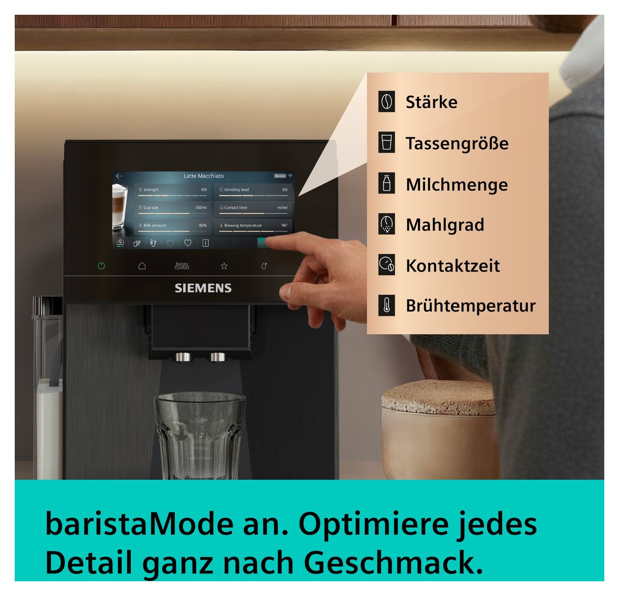 EQ900 TQ927EF5 iAroma Kaffeevollautomat 19 bar 2,3 l 280 g (Dark stainless steel) 