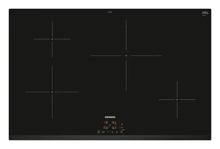 EQPOWER35I (HB013FBB1 + EH83KBEB5E) Backofen-Set normal mit autarkem 80 cm Induktions Kochfeld 