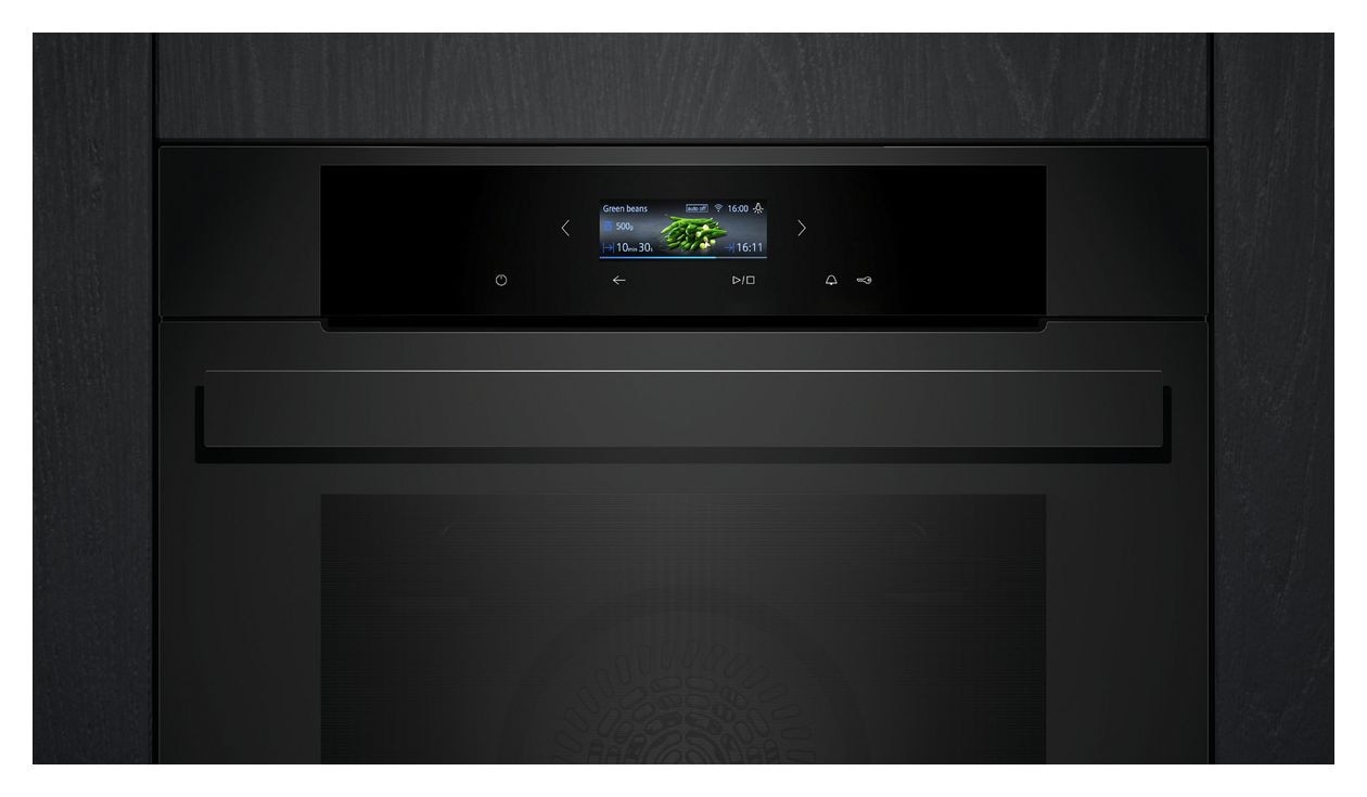 iQ700 HB974GLM1 Einbaubackofen groß AutoClean (Schwarz) 