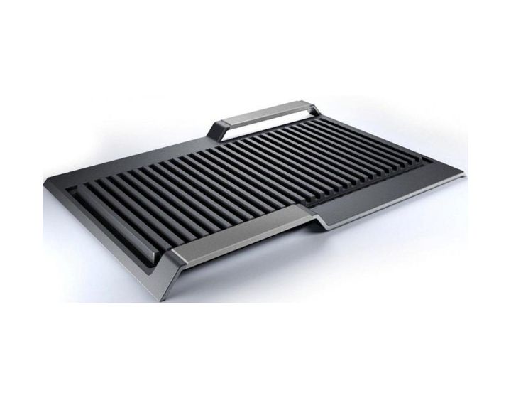 HZ390522 Grillplatte 37 x 25 cm induktionsgeeignet Antihaftbeschichtung 