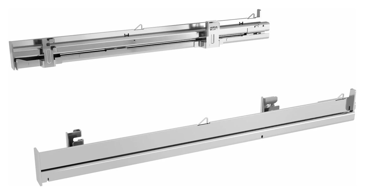 HZ638000 Clip-Vollauszug Teleskopauszug 1-fach für Backöfen 
