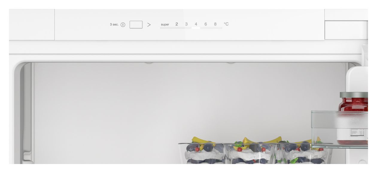 iQ100 KI21RNSE0 Schlepptür 136 l 88 cm Einbaukühlschrank EEK: E 92 kWh Jahr 