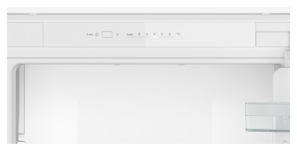 iQ100 KI41RNSE0 Schlepptür 204 l 122,5 cm Einbaukühlschrank EEK: E 101 kWh Jahr 