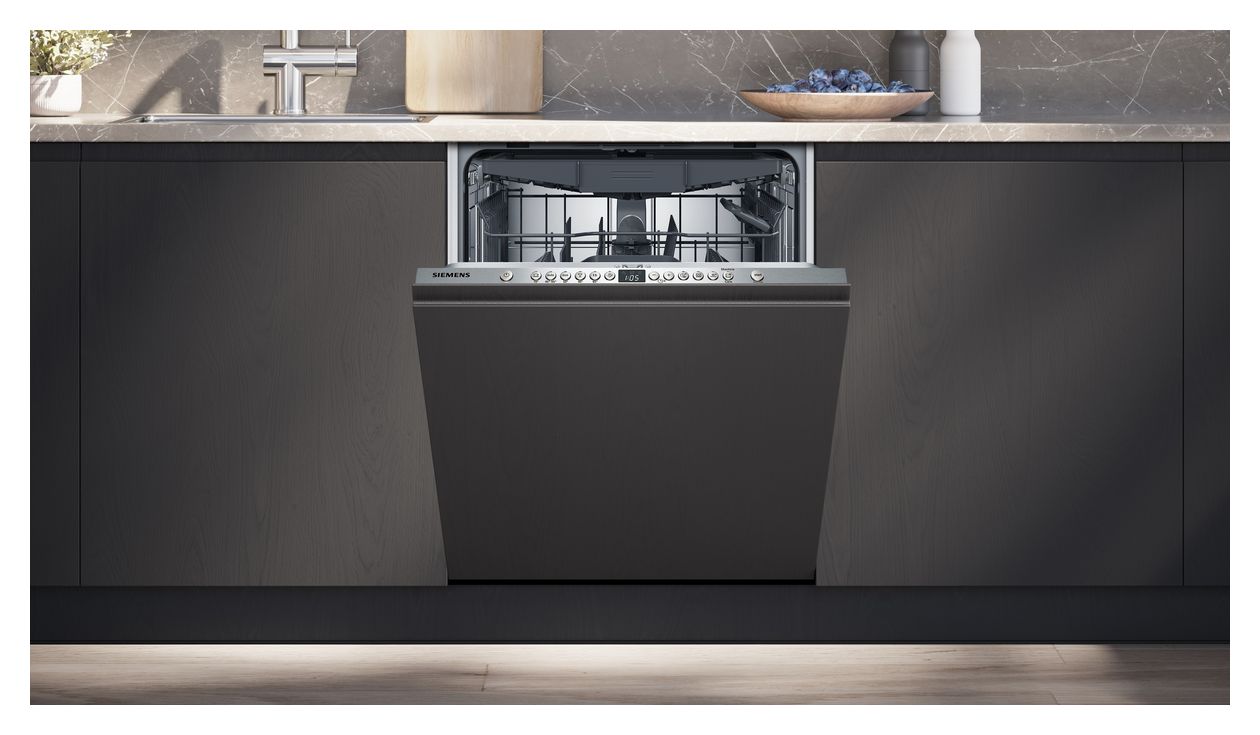 iQ100 SN616X01EF 60 cm Geschirrspüler vollintegriert (ohne Front) leise 13 Maßgedecke aquaStop Funktion 