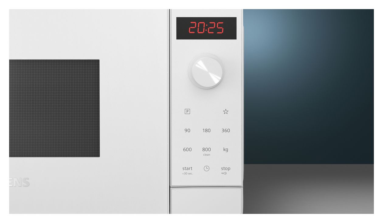 iQ300 FF023LMW0 Freistehende Mikrowelle 800 W Größe: klein 5 Stufen  (Weiß) 