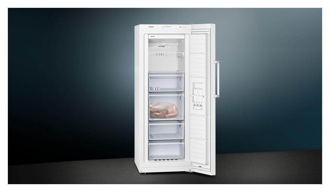 iQ300 GS29NVWEP 200 l Gefrierschrank 221 kWh Jahr NoFrost  (Weiß) 