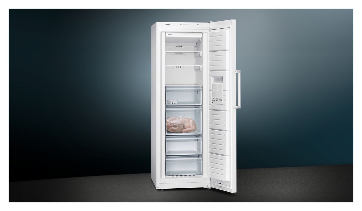 iQ300 GS33NVWEP 225 l Gefrierschrank 229 kWh Jahr NoFrost  (Weiß) 