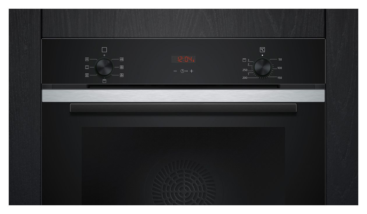 iQ300 HB213ABS3 Einbaubackofen groß (Edelstahl) 