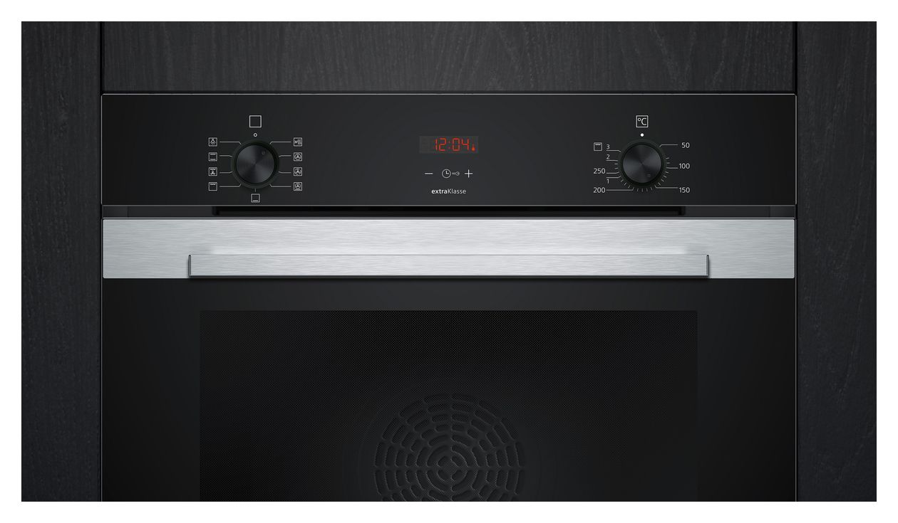 iQ300 HB314G0S3 Einbaubackofen groß AutoClean 